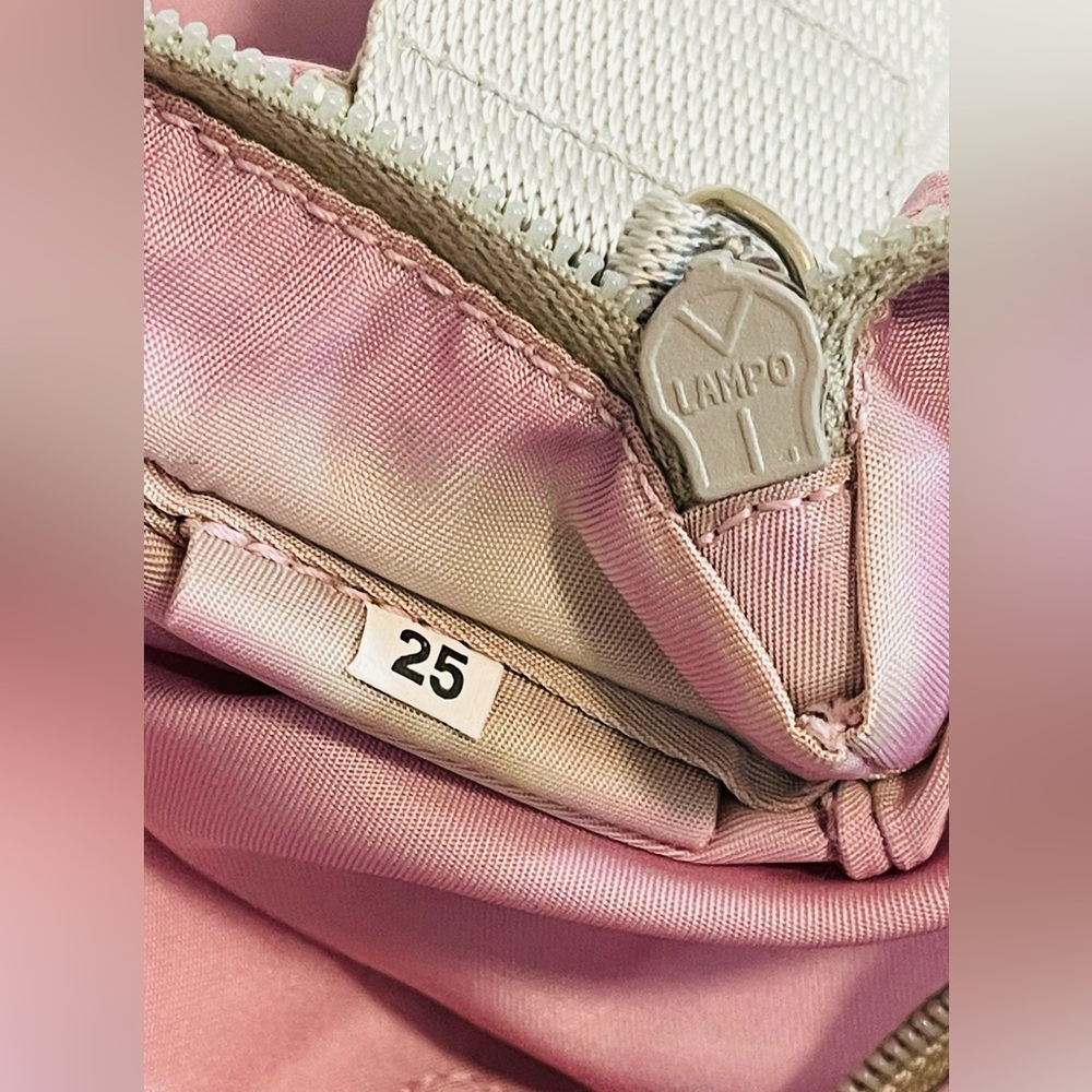 Prada Authentic Dusty Lilac Nylon Crossbody Bag with Adjustable Strap - Picture 3 of 15